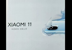 Möglicherweise wird Xiaomi das Mi 11, hier in einem möglicherweise gefälschten Bild aus dem chinesischen Weibo, schon Anfang Dezember ankündigen.