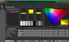 ColorChecker vor der Kalibrierung