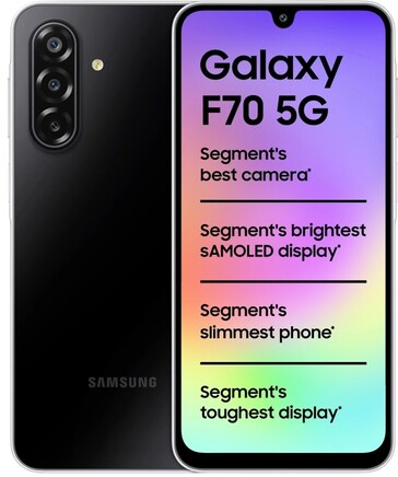 Samsung Galaxy F70 5G in