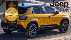 Jeep Avenger: Vollelektrischer Jeep-SUV von Women&#039;s World Car of the Year zum besten Familien-SUV 2023 gewählt.