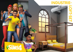Die Sims 4: Industrie-Loft-Set erscheint morgen.