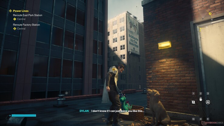 Nein, ich zeige nicht, wo der NPC ist, stattdessen gibt's diesen Hund zu sehen