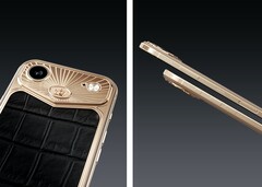 Caviar hüllt das iPhone Air in Gold und Krokodilleder. (Bildquelle: Caviar)