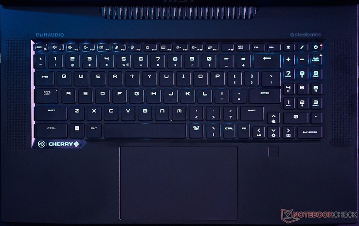 Die SteelSeries-Tastatur mit mechanischen Cherry-MX-Schaltern bietet ein tolles Tipp- und Gamingerlebnis