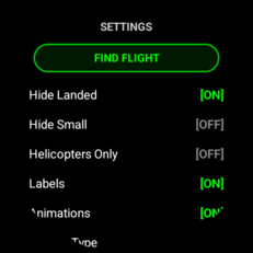 Die Flugsuchfunktion in der Flight Scanner-App