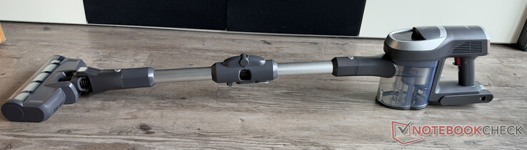 Der Jimmy JV9 Pro Aqua mit motorisierter Bodendüse in voller Pracht.