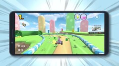 Endlich lässt sich Mario Kart Tour auch im Querformat spielen, dazu gibt es sogar eine komplett überarbeitete Steuerung. (Bild: Nintendo)