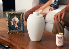 Spotify und Liquid Death verwandeln eine Urne in einen Streaming-Lautsprecher.