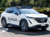 Vollelektrischer Nissan Ariya mit nächster Generation von ProPilot in Tokio (2025; Bild: Nissan).
