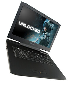 Ist das noch ein Notebook? Das gigantische Sky X9E2 beinhaltet fast nur Desktop-Komponenten. (Bild: Eurocom)