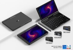 GPD Pocket 3: Das Convertible bietet einen modularen Port und einen Digitizer