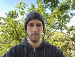 Aufnahme mit der 12-MPix-Frontcam