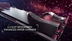 Die Vapor Chamber sollte die Kühlung der Radeon RX 7900 XTX effektiver gestalten. (Bild: AMD)