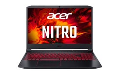 Das Acer Nitro 5 präsentiert sich als günstiger Gaming-Laptop mit Nvidia GeForce RTX 3000. (Bild: Acer)