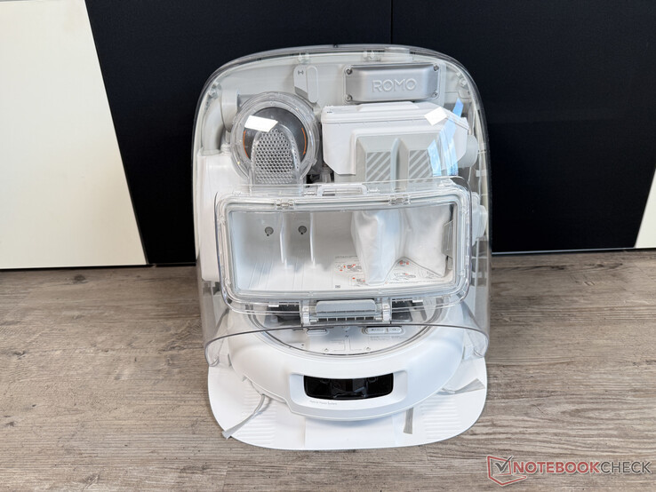 DJI Romo P präsentiert sich im transparenten Design