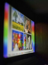 Der Blur-Effekt kommt von der Kamera-Linse.