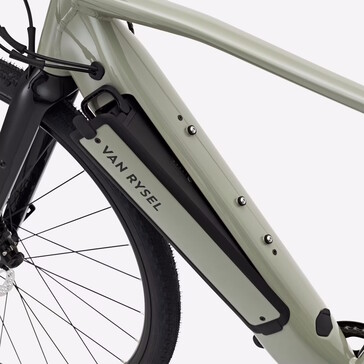 Der Akku lässt sich entnehmen (Bildquelle: Decathlon)