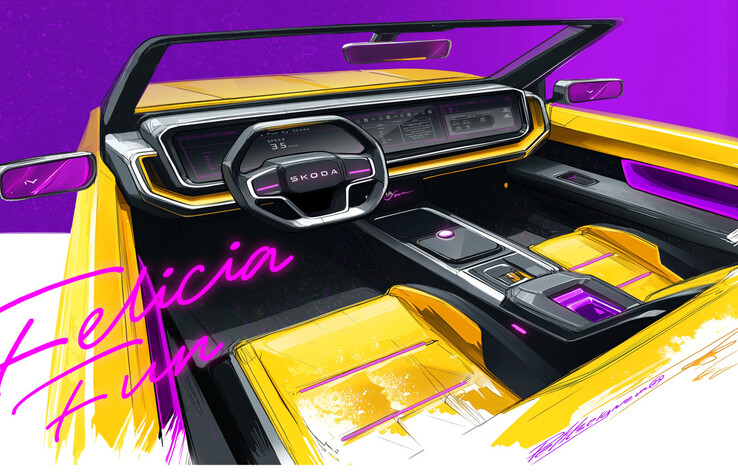 Skoda Felicia Fun Concept: Digitaler Pick-up-Comeback der 90er (Bildquelle: Skoda)