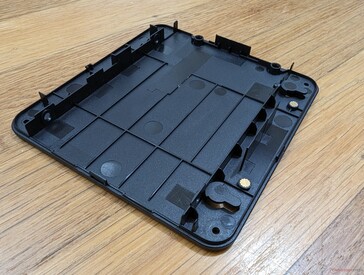 Unterseite der Kunststoffbodenplatte
