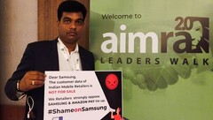 Samsung im Shitstorm: Retailer rufen zum Boykott von Samsung-Handys in Indien auf.