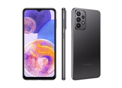 Das abgebildete Samsung Galaxy A23 4G erhält offenbar bald ein Schwester-Modell mit integriertem 5G-Modem. (Bild: Samsung)