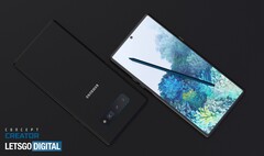 Der Concept Creator und Lets Go Digital haben sich Gedanken über das Aussehen des Galaxy Note 20 5G gemacht.