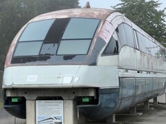 Der aktuelle Zustand des Transrapid 07 im Emsland. (Foto: Magnetbahn.org)