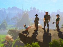 Promotional-Screenshot aus dem Open-World-Survival-Spiel Under a Rock von Nordic Trolls.