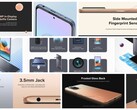 Jede Menge Marketing-Material zum Redmi 10 Pro Max von Xiaomi, dem ersten Redmi Note mit 108 Megapixel-Kamera.