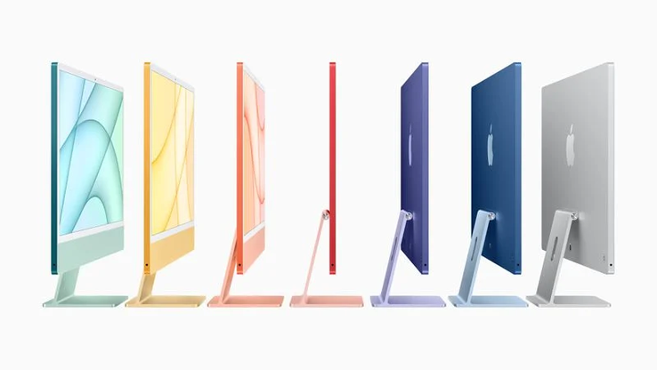 Die Farb-Variationen des iMac sollen Gerüchten zu Folge auch beim neuen Macbook (Air) erhältlich sein.