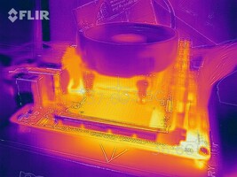 Ryzen 2400G während unserer Spielebenchmarks