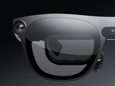 Nahaufnahme der Xreal Aura mit Kamera und Micro-OLED-Display