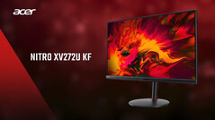 Acer teasert den neuen Gaming-Monitor Acer XV272U KF an. (Bild: Acer)