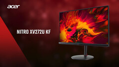 Acer teasert den neuen Gaming-Monitor Acer XV272U KF an. (Bild: Acer)