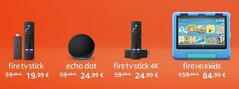 Amazon hat zur Black Friday Woche zahlreiche eigene Hardware-Produkte im Preis gesenkt. (Bild: Amazon)