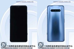 War das Xiaomi BlackShark 3 noch von Weitem als Gaming-Phone erkennbar, sieht das Black Shark 4 (Pro) offenbar deutlich seriöser aus. (Bild: TENAA)