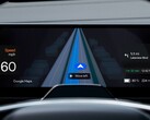 Googles neue Lane Guidance-Funktion wird zunächst nur im Polestar 4 verfügbar sein. (Bildquelle: Polestar)