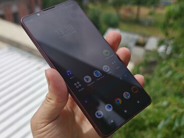 Reflexionen des Displays