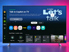 Microsoft Copilot auf einem Samsung Smart-TV vor der Einstellung des Dienstes