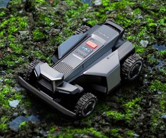 Der Navimow X4 soll Steigungen bis 84 Prozent bewältigen. (Bildquelle: Segway)