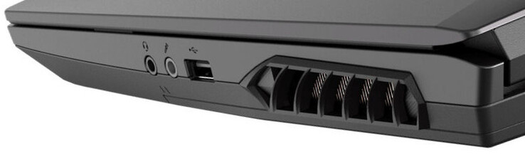 Rechte Seite: Audiokombo, Mikrofoneingang, USB 2.0 (USB-A)