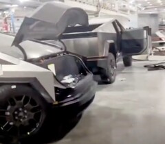 Allzu geräumig wird der Frunk des Tesla Cybertruck anscheinend nicht ausfallen (Bild: Randomness2646)