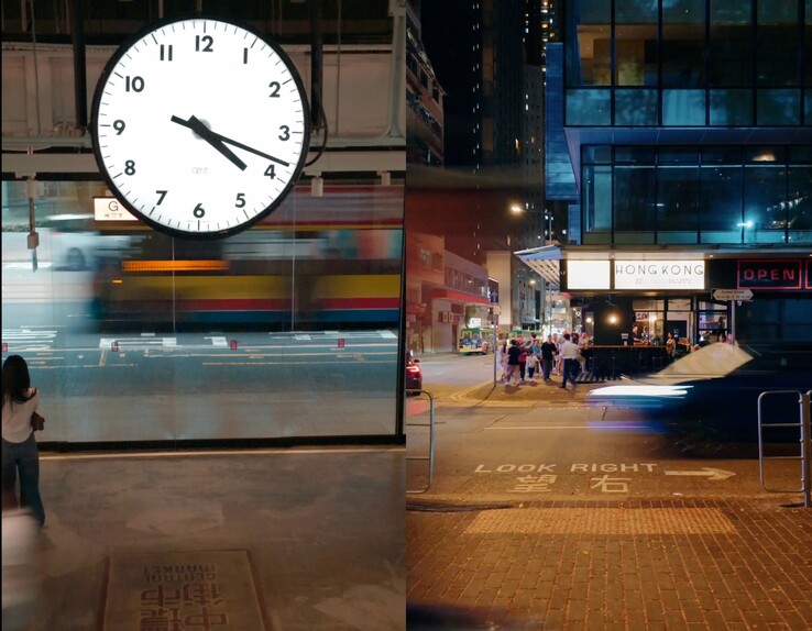 Eine lange Verschlusszeit wird verwendet, um Lichtspuren von sich bewegenden Motiven zu erzeugen