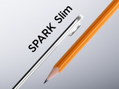 Das Spark Slim ist ein sehr dünnes Smartphone (Bildquelle: Tecno)