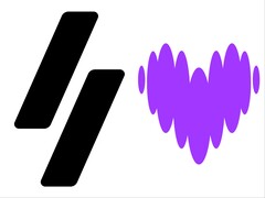 Winamp und Deezer Logos