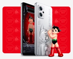 Das Redmi Note 11T Pro+ wird auch in einer schicken &quot;Astro Boy&quot;-Edition angeboten. (Bild: Xiaomi)