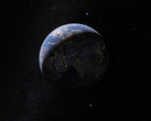 Die Erde ist jetzt auch auf Google Maps eine Kugel. (Bild: Google)