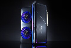 Die Intel Arc A770 soll schneller sein als die Nvidia GeForce RTX 3060. (Bild: Intel)