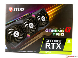 Die MSI GeForce RTX 3070 Gaming X Trio - zur Verfügung gestellt von MSI Deutschland