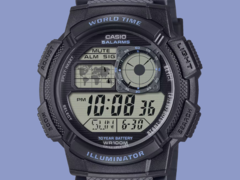 Die Casio AE-1000W-8AV (oben) wird bald in Europa erhältlich sein. (Bildquelle: Casio)